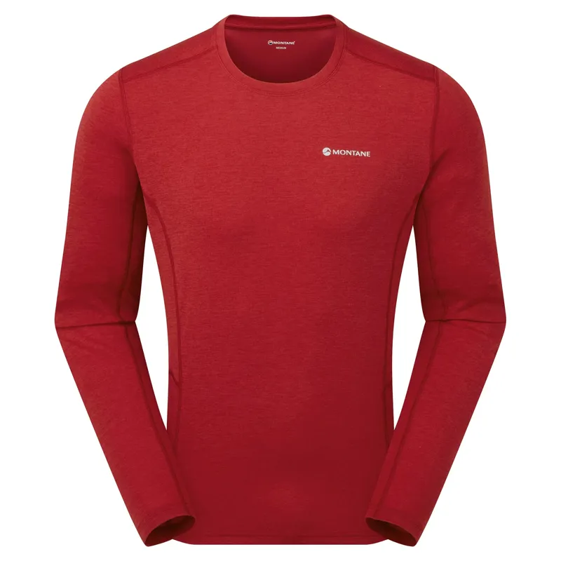 Montane Mens Dart Long Sleeve T-Shirt - Acer Red