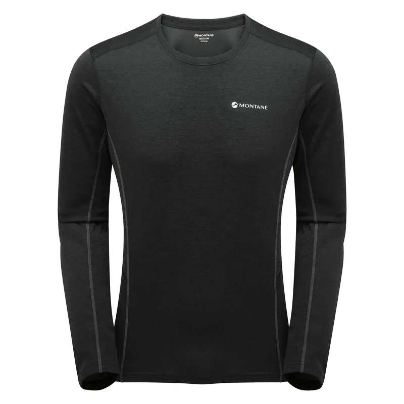 Montane Mens Dart Long Sleeve T-Shirt - Black