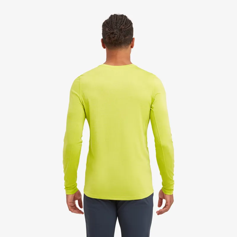 Montane Mens Dart Long Sleeve T-Shirt - Citrus Spring-2
