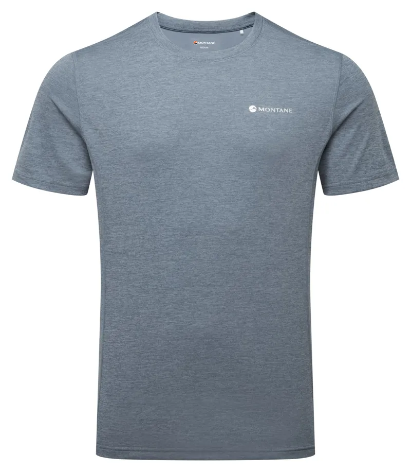 Montane Mens Dart T-Shirt - Stone Blue