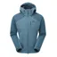 Mountain Equipment Mens Frontier Hooded Jacket - Indian Teal-Maj
