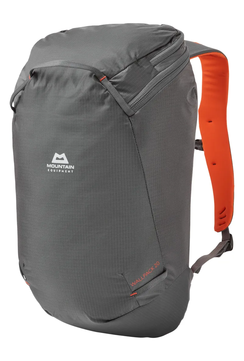 Mountain Equipment Wallpack 20 Backpack - Anvil-Cardinal Orange