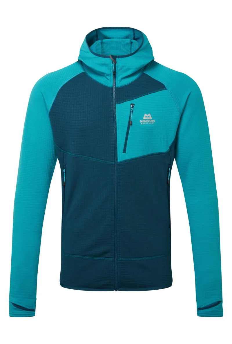 Mountain Equipment Mens Eclipse Hooded Jacket - Majolica-Topaz