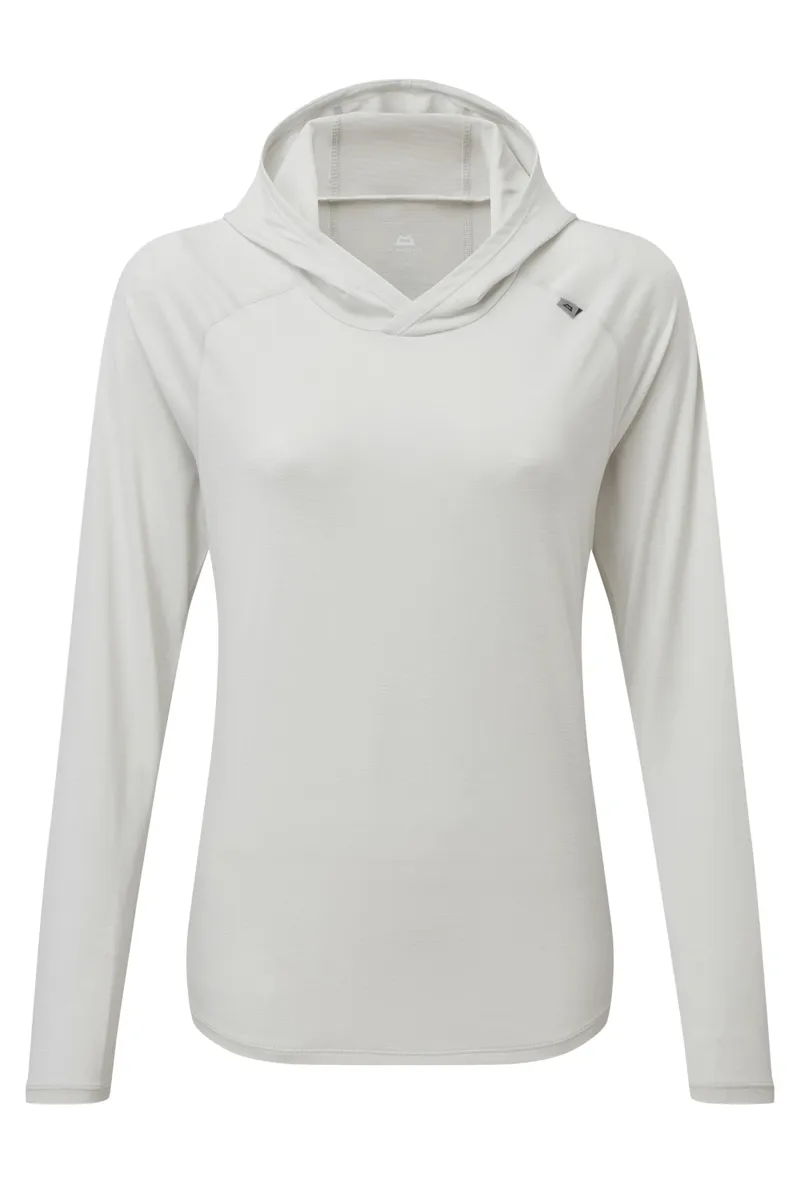 Mountain Equipment Womens Glace Hooded Top - Glacier