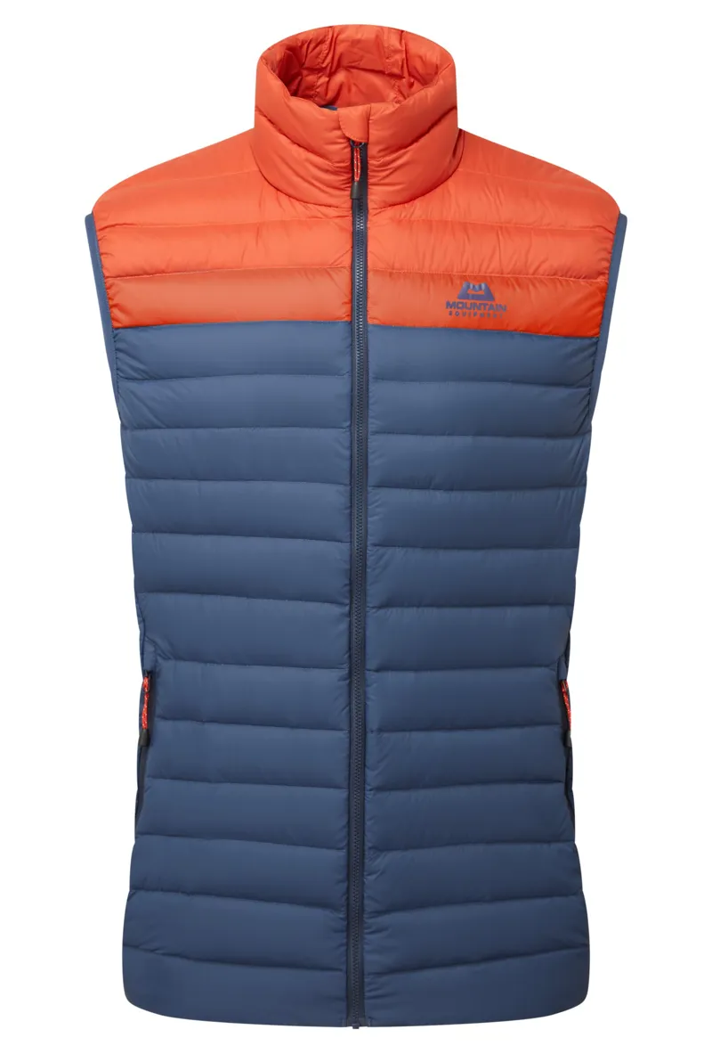 Mountain Equipment Mens Earthrise Vest - Dusk - Red Rock
