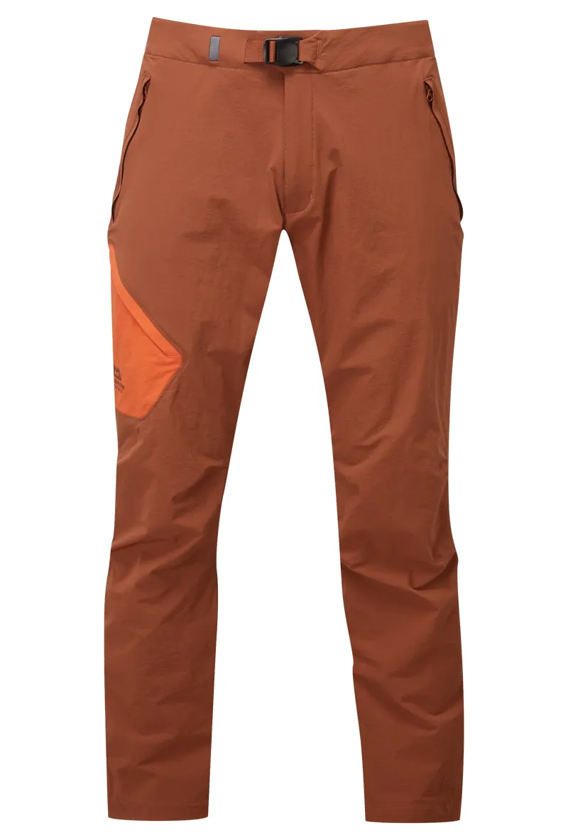 Mountain Equipment Mens Comici Trousers AC - Burnt Henna-Cardinal
