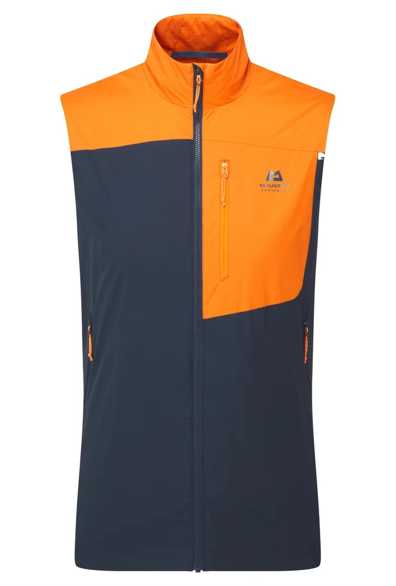TRACK VEST IN EMBER