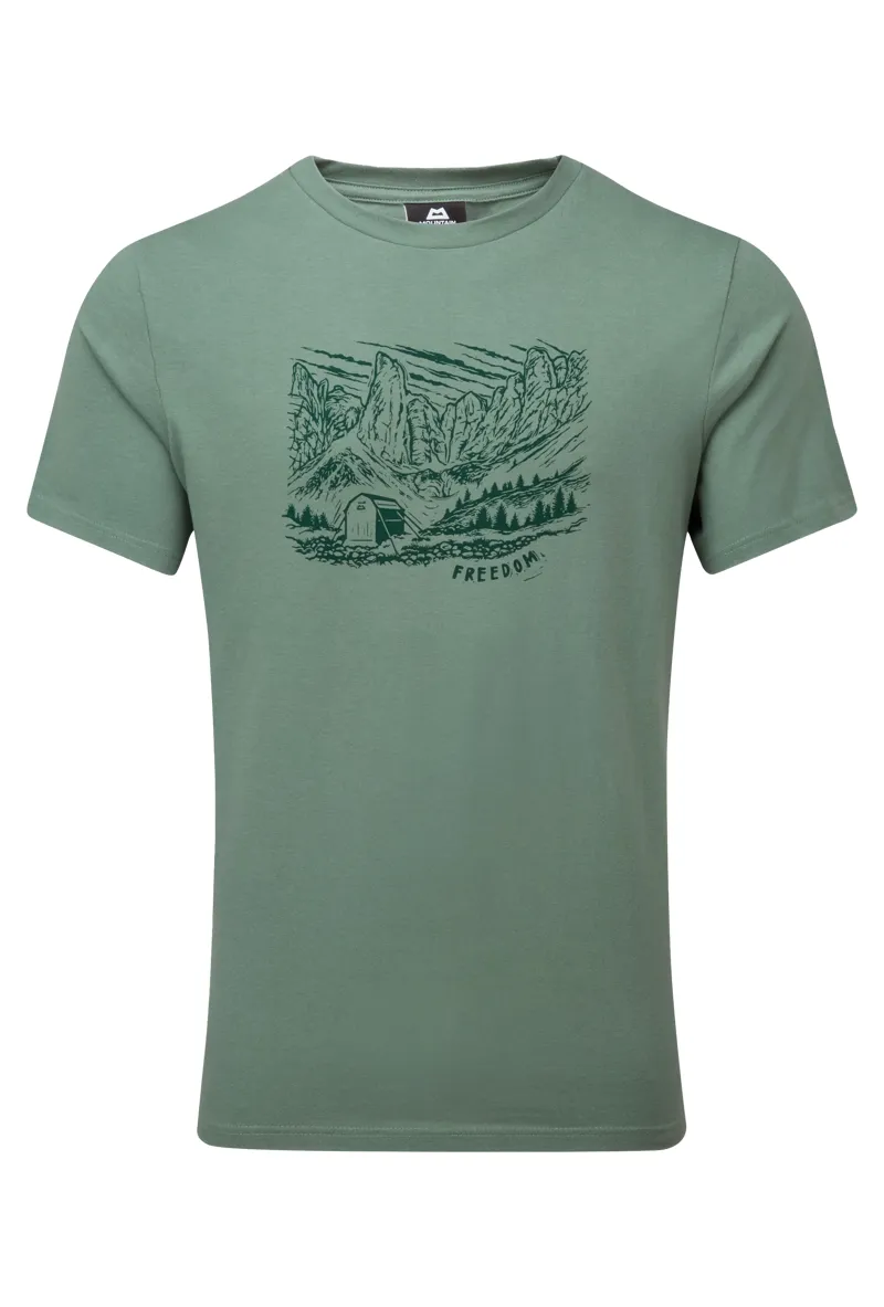 Mountain Equipment Mens Freedom Tee - Sage