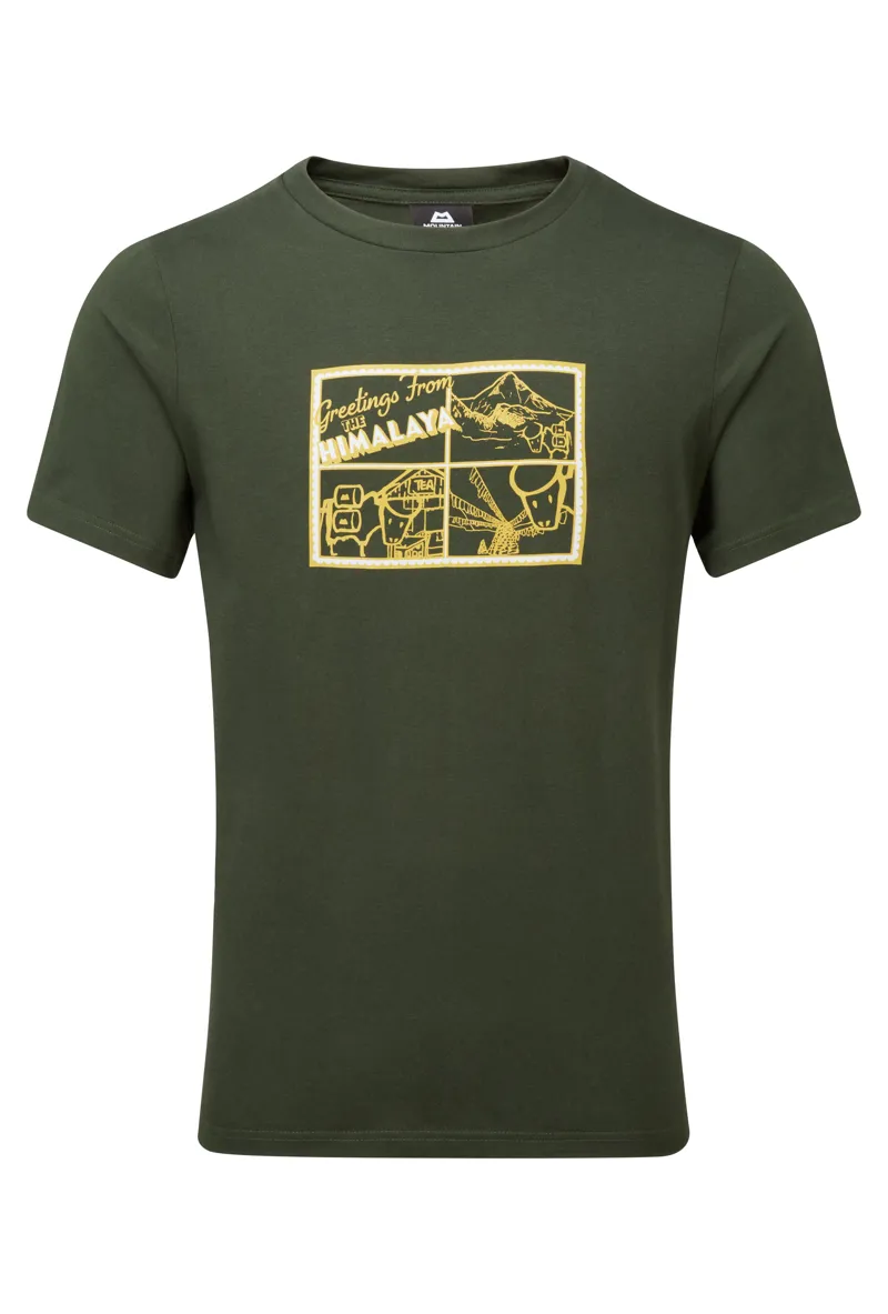Mountain Equipment Mens Yorik Himalaya Tee - Conifer