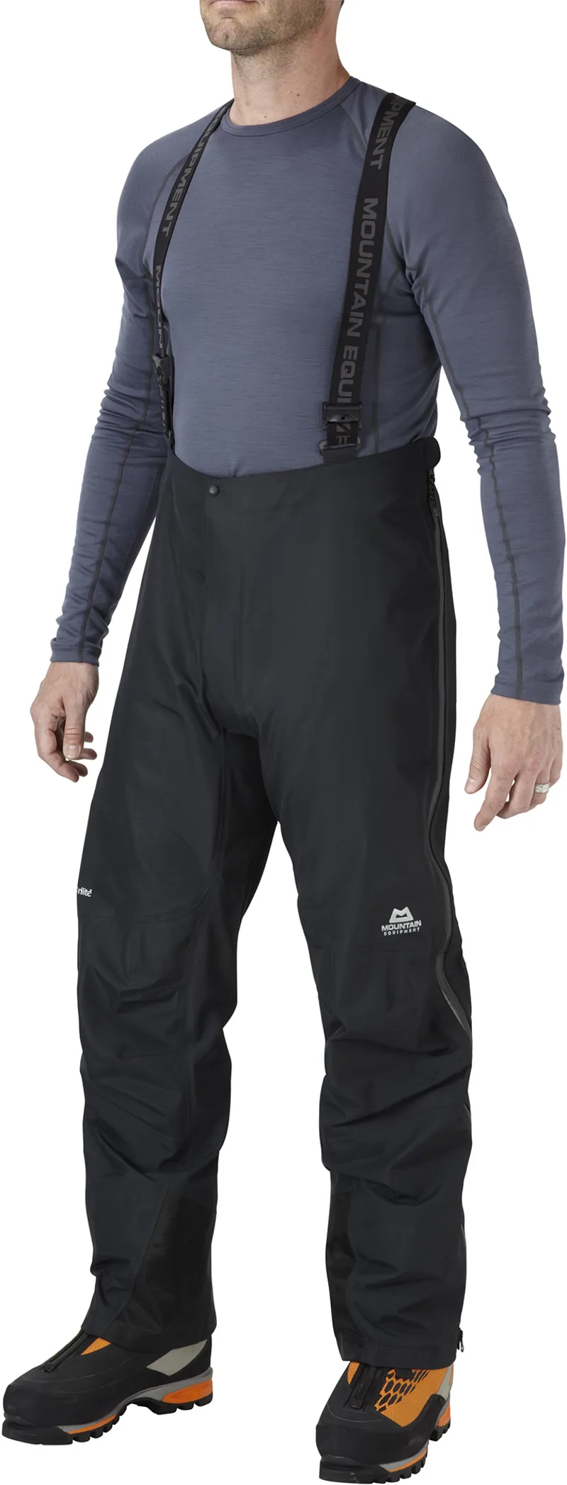 Mountain Equipment Mens Karakoram Mountain Overtrousers - Black-1