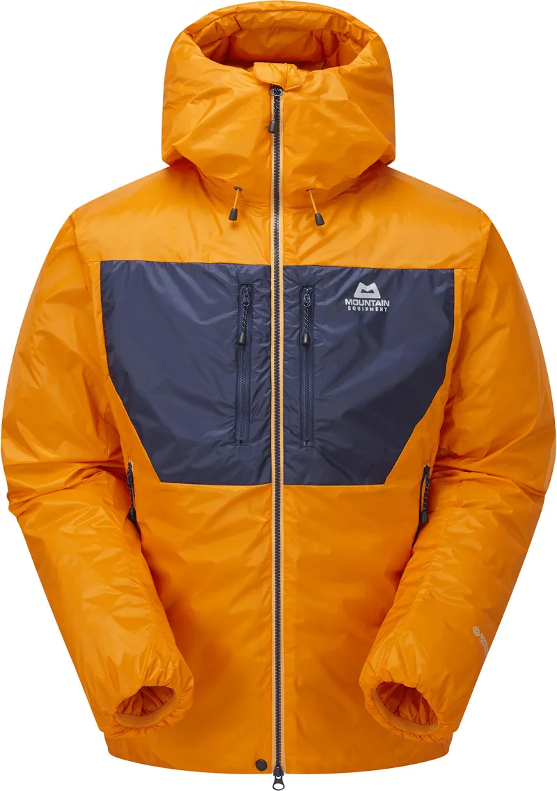 Mountain Equipment Mens Kryos Jacket - Mango - Medieval Blue