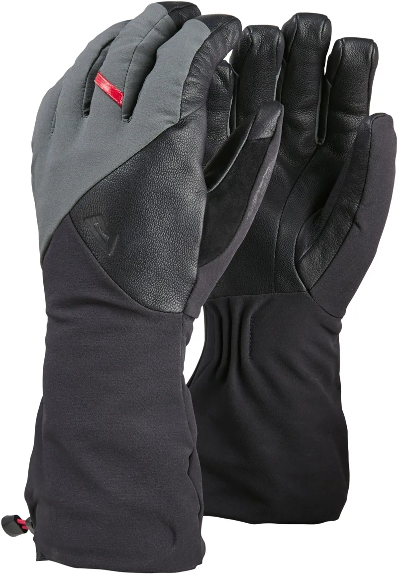 Mountain Equipment Mens Randonee Gauntlet Glove - Shadow Grey/ Black