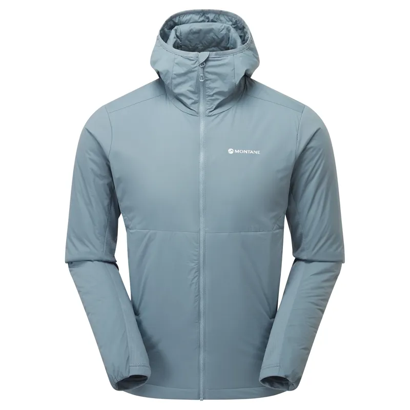 Montane Mens Fireball Lite Hoodie - Stone Blue