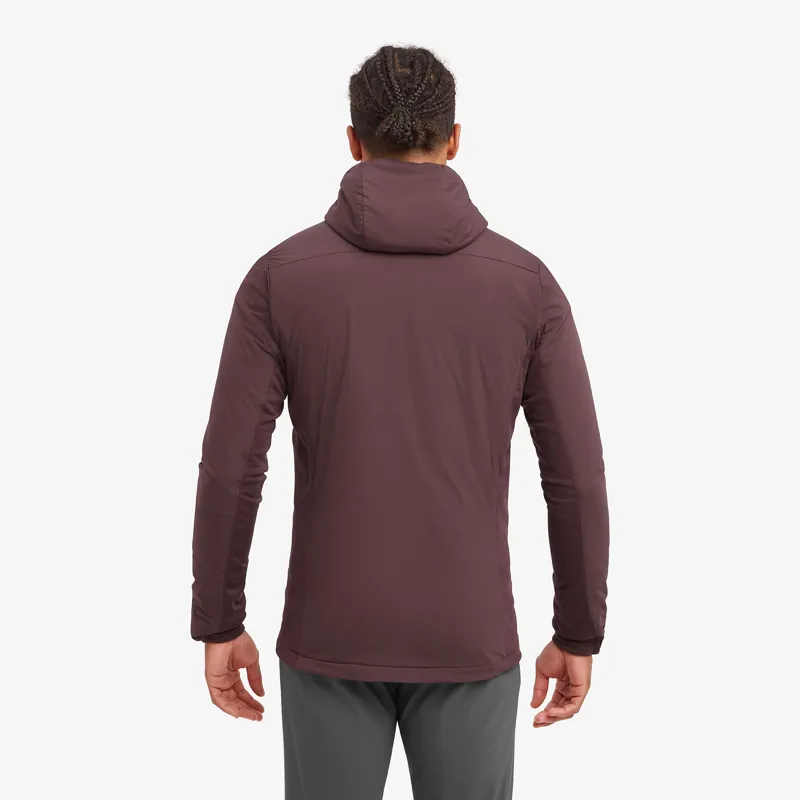 Montane Mens Fireball Lite Hoodie - Dark Garnet-3