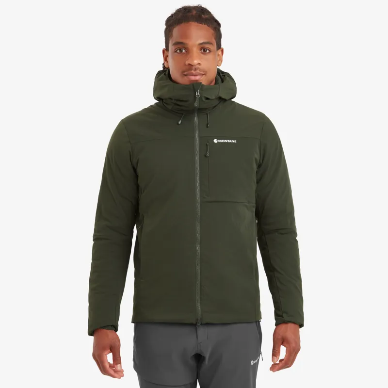 Montane Mens Fireball XT Hoodie - Oak Green-2