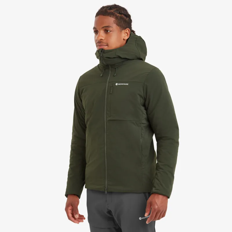 Montane Mens Fireball XT Hoodie - Oak Green-4