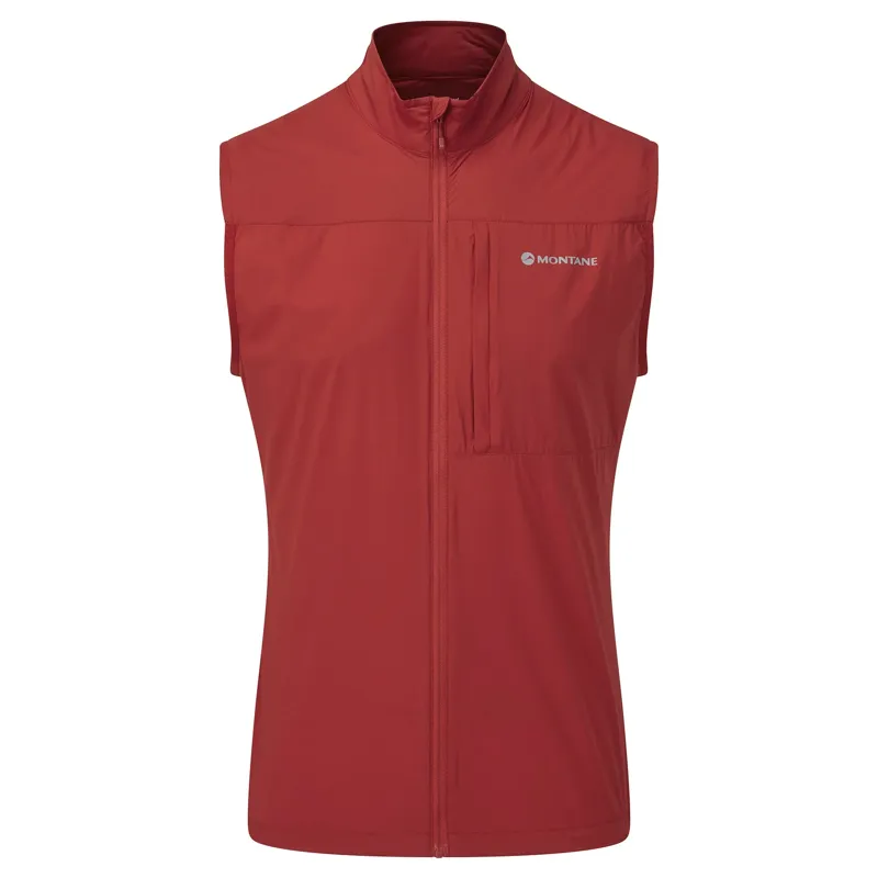 Montane Mens Featherlite Gilet - Acer Red