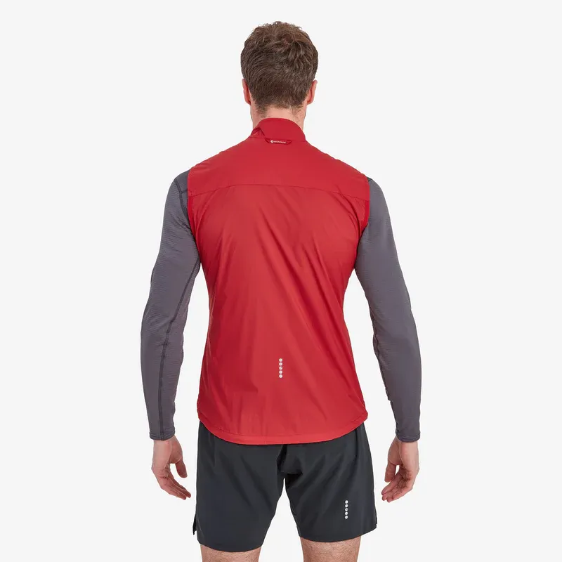Montane Mens Featherlite Gilet - Acer Red-3