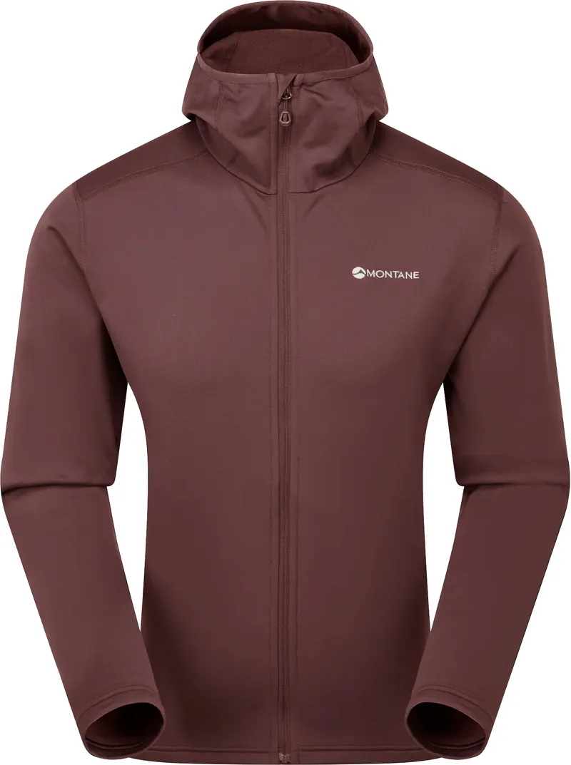Montane Mens Fury Lite Hoodie - Dark Garnet