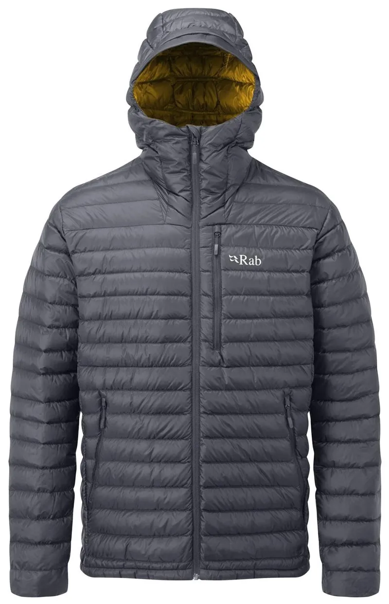 Rab Mens Microlight Alpine Long Jacket Beluga