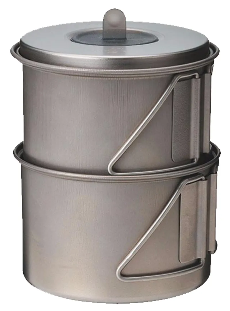 Snow Peak 2.0 Titanium Mini Solo Combo Cook Set