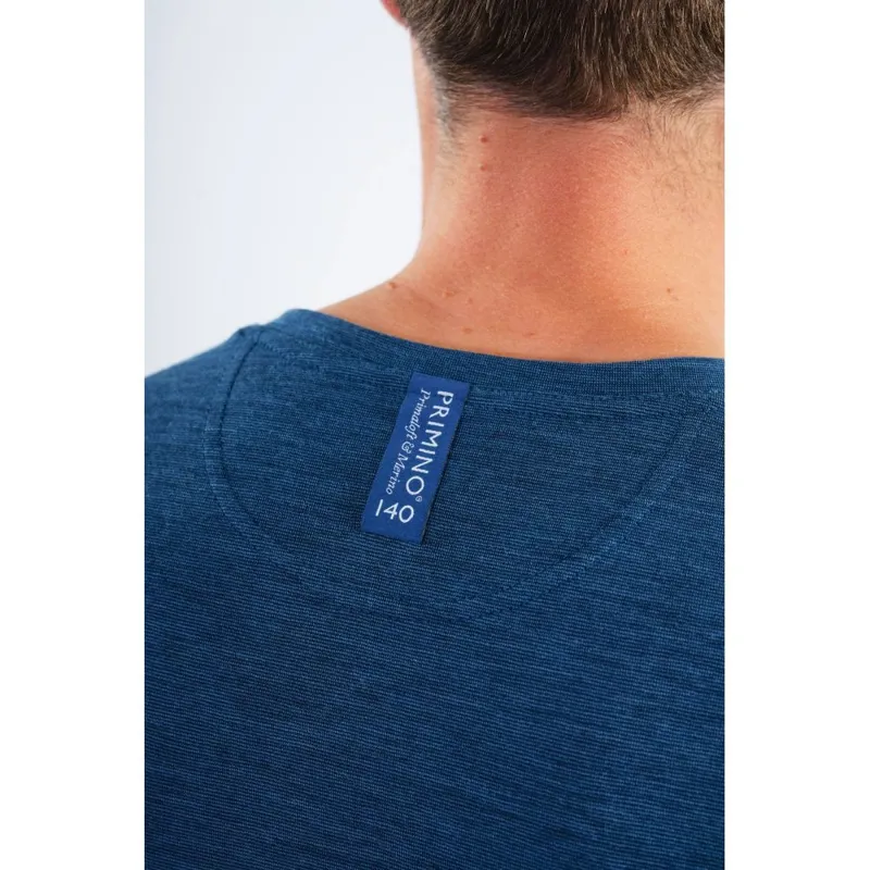 Montane Mens Primino 140 Long Sleeve T-Shirt - Narwhal Blue-4