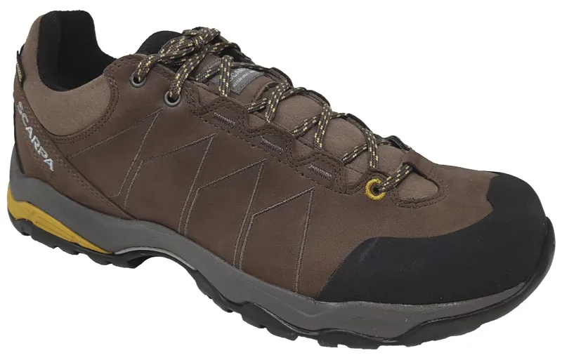 Scarpa Mens Moraine Plus GTX Shoe - Charcoal/ Sulphur Green