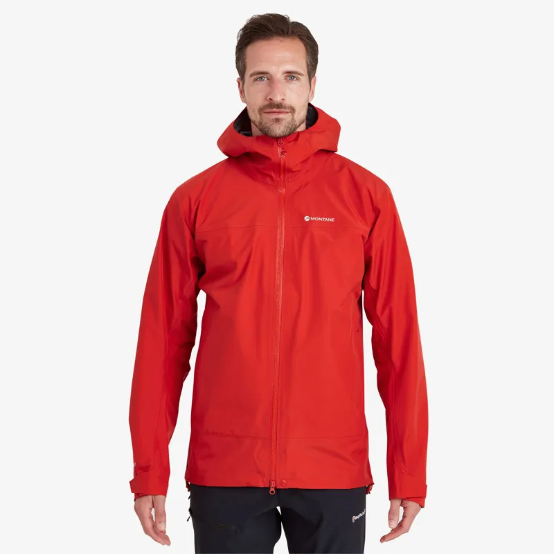 Montane Mens Phase Jacket - Adrenaline Red-1