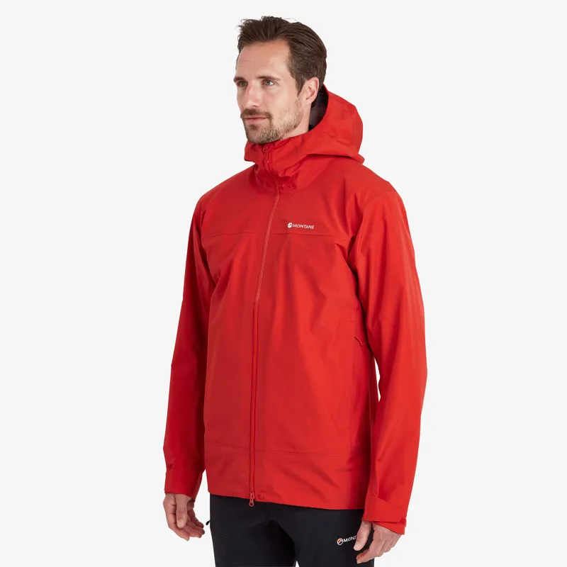 Montane Mens Phase Jacket - Adrenaline Red-2