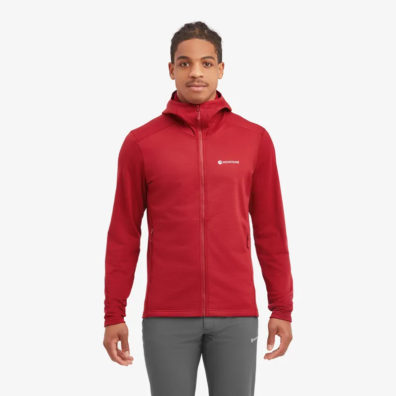 Montane Mens Protium Hoodie - Acer Red-2