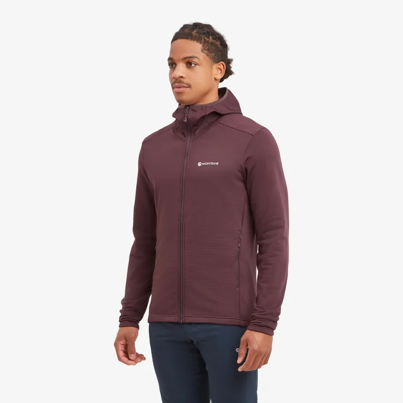 Montane Mens Protium Hoodie - Dark Garnet-4