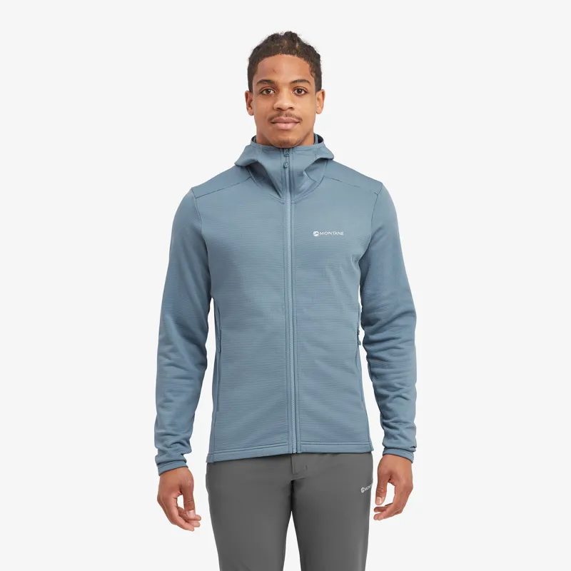 Montane Mens Protium Hoodie - Stone Blue-2