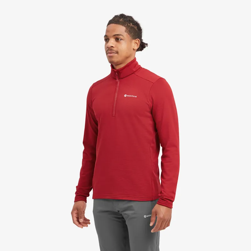 Montane Mens Protium Pull-On - Acer Red-4