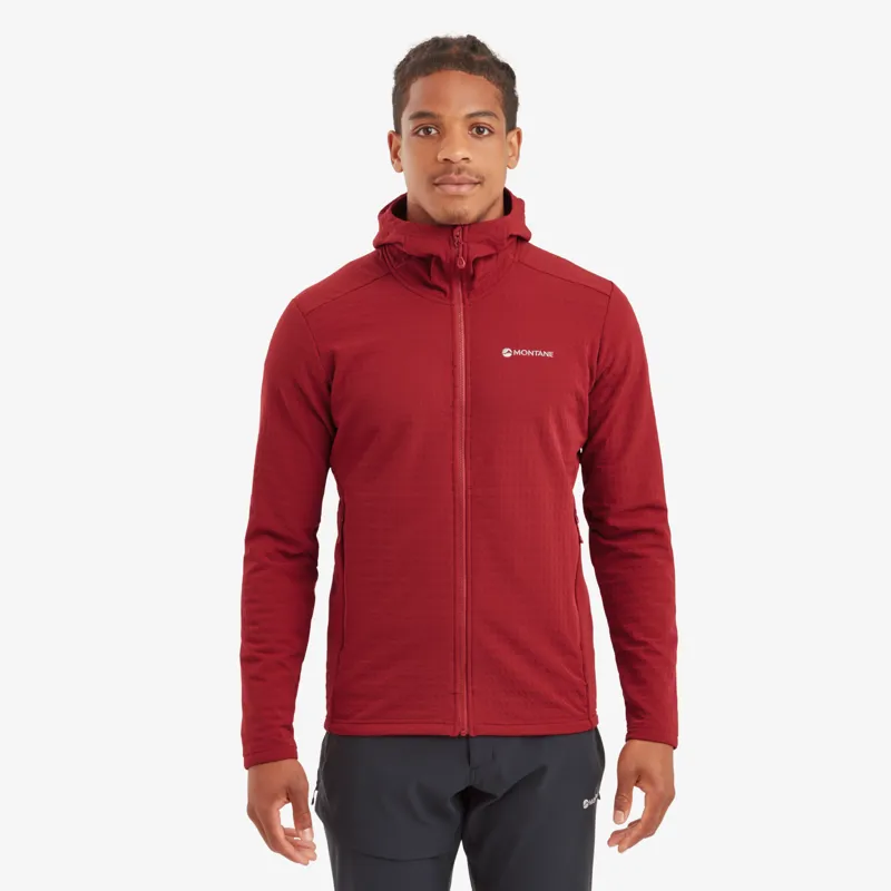 Montane Mens Protium XT Hoodie - Acer Red-1