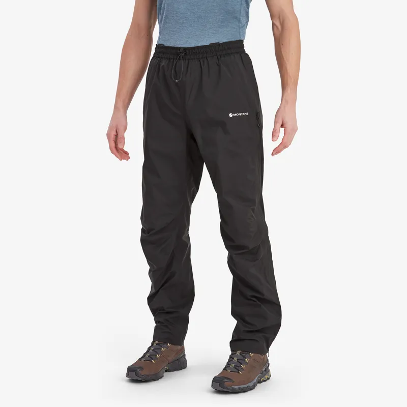 Montane Mens Spirit Lite Overtrousers  - Black-3