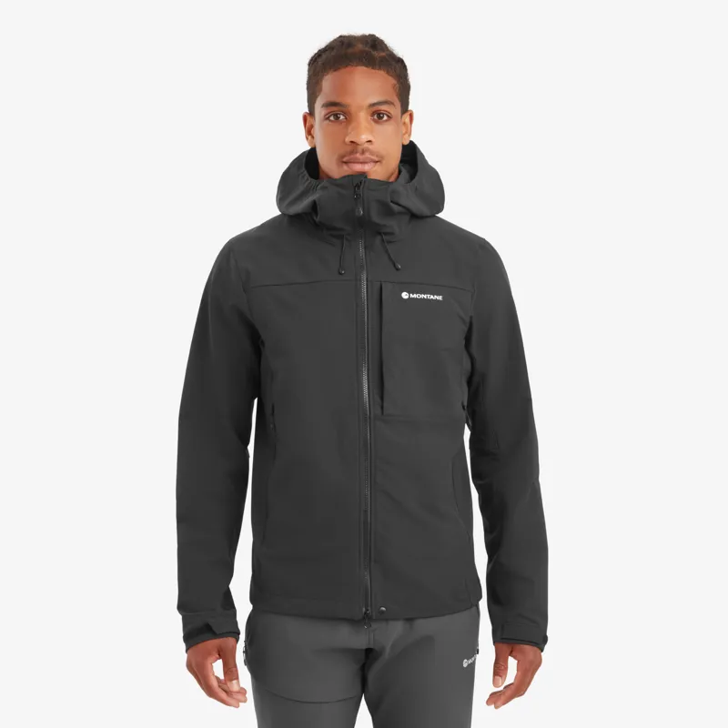 Montane Mens Tenacity XT Hoodie - Black-1