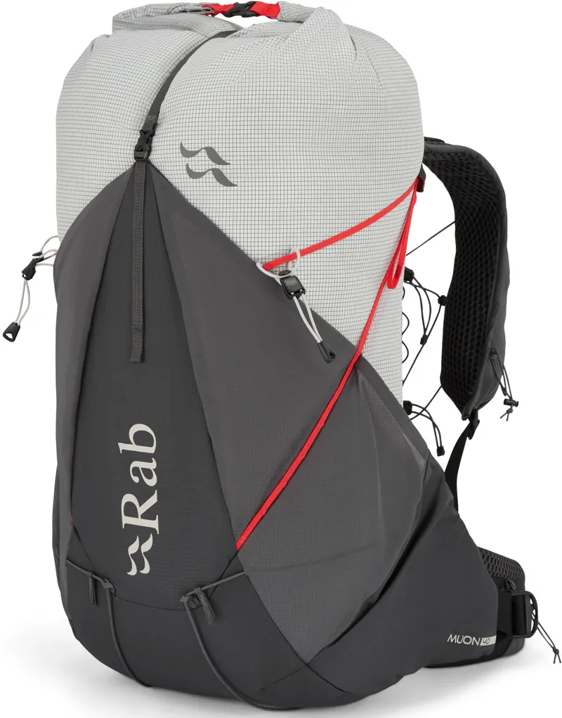 Rab Mens Muon 40 Rucksack - Pewter-Graphene