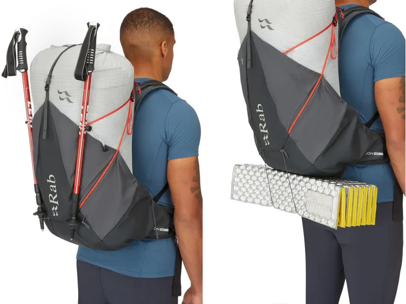 Rab Mens Muon 40 Rucksack - Pewter-Graphene-10