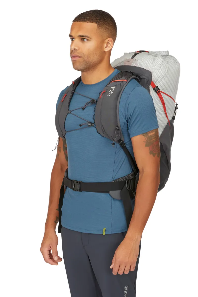 Rab Mens Muon 40 Rucksack - Pewter-Graphene-6