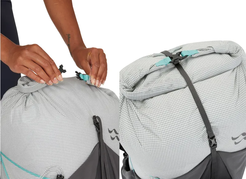 Rab Womens Muon ND40 Rucksack - Pewter-Graphene-7