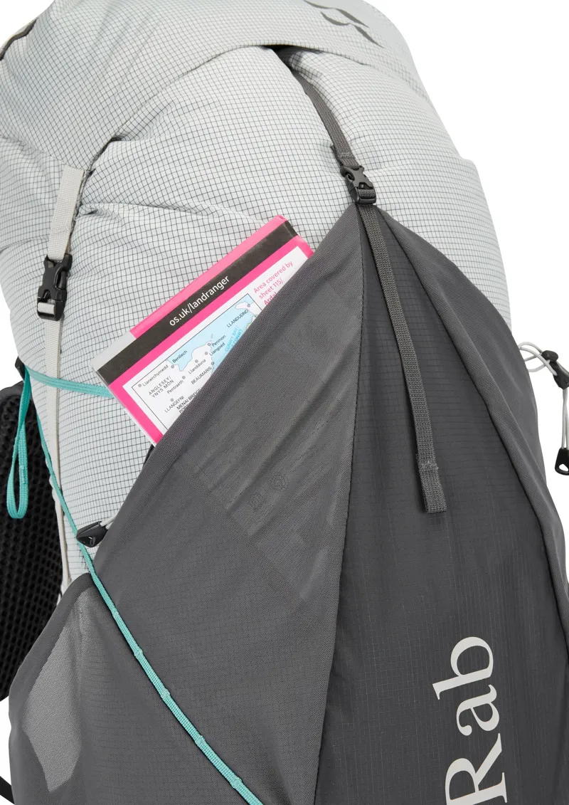 Rab Womens Muon ND50 Rucksack - Pewter-Graphene-8