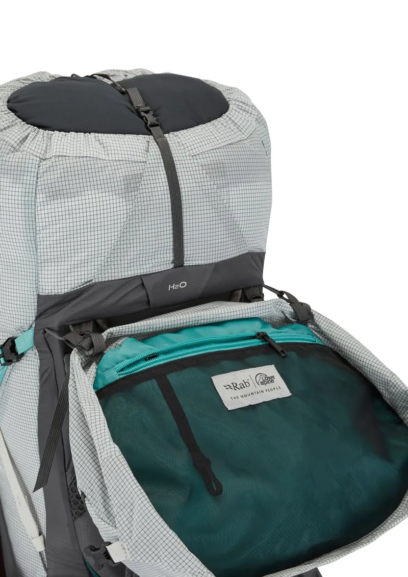 Rab Womens Muon ND50 Rucksack - Pewter-Graphene-11