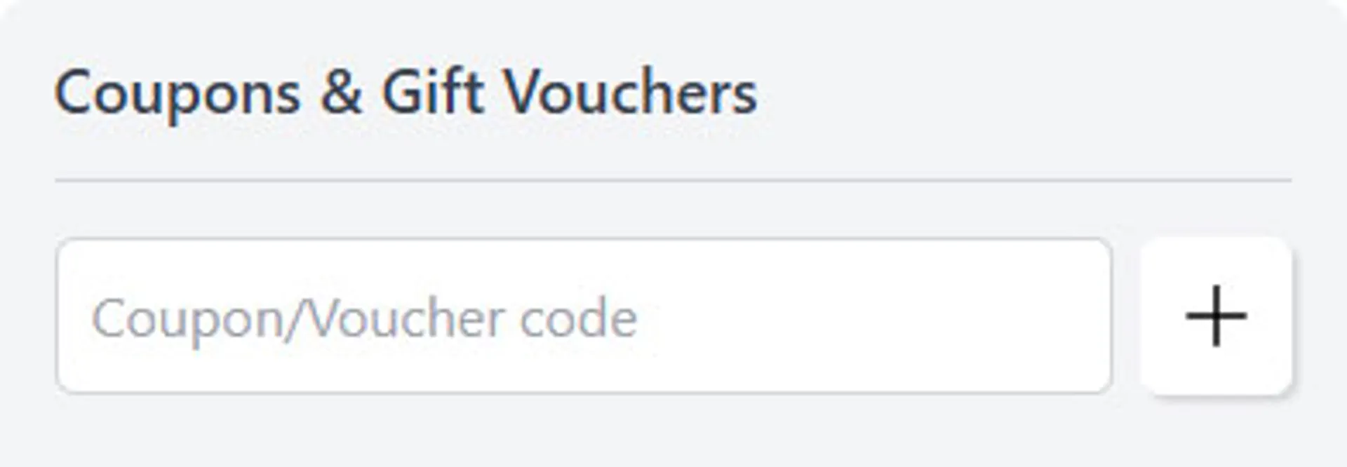 Voucher Code Help