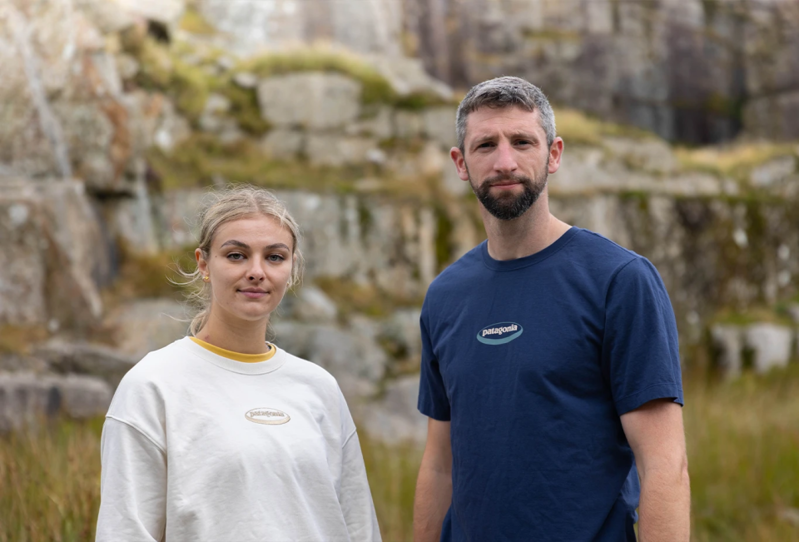 Patagonia technical baselayer and organic cotton T-shirts designed for outdoor use