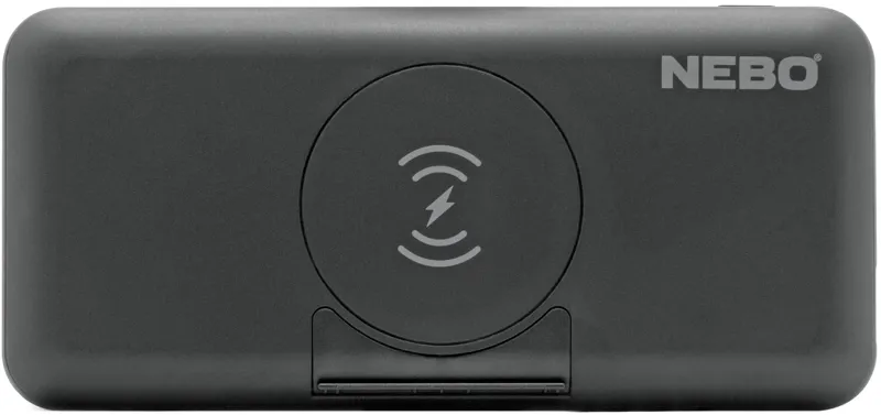 NEBO 10K Powerbank with Kickstand and Wireless charger-1