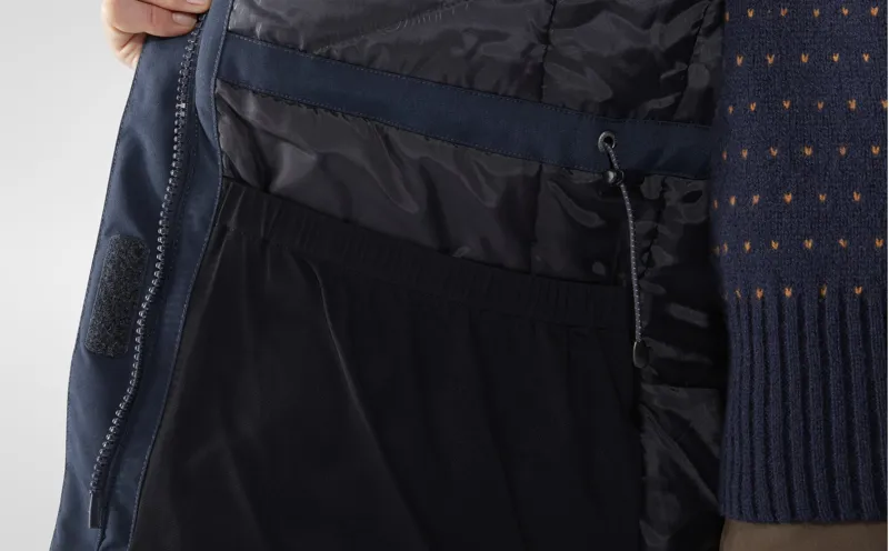 Fjallraven Womens Nuuk Parka - Dark Navy-7