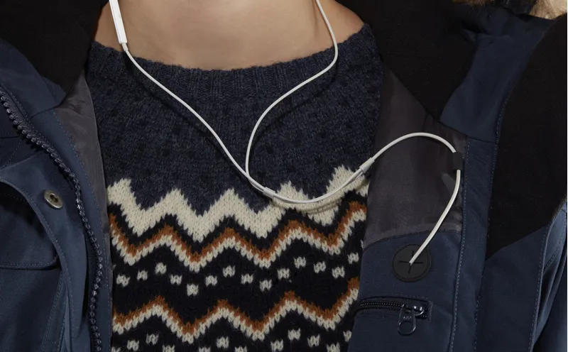 Fjallraven Womens Nuuk Parka - Dark Navy-8