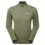 Montane Mens Dart XT Zip Neck T-Shirt - Caper