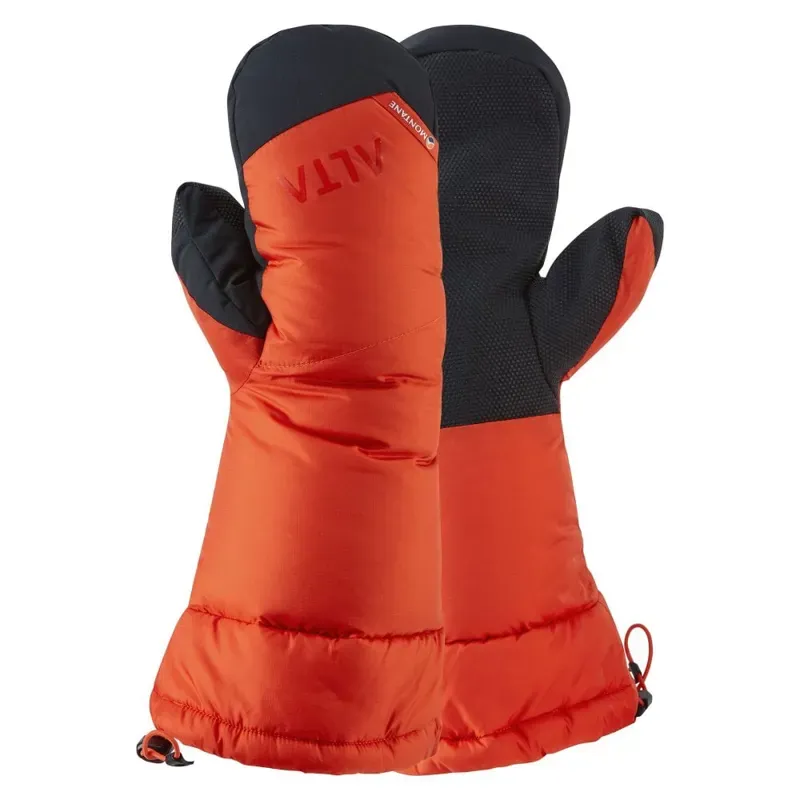 Montane Alpine 850 Down Mitt - Firefly Orange