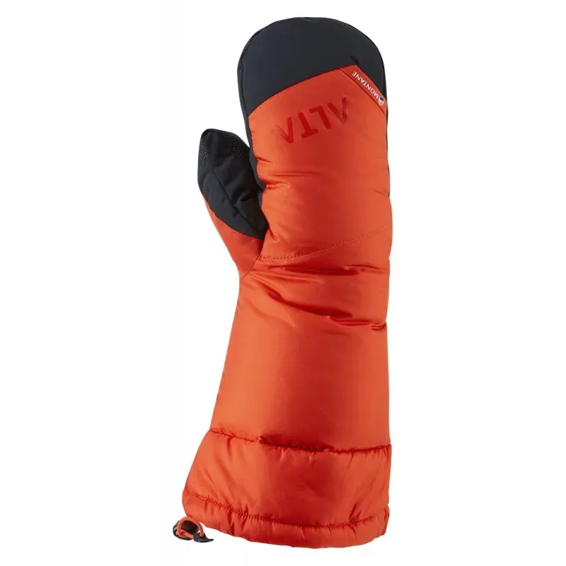 Montane Alpine 850 Down Mitt - Firefly Orange-1